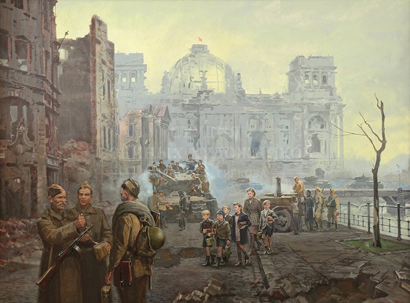 Берлин 1945 — живопись